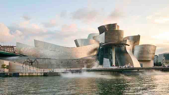 Musée Guggenheim Bilbao, œuvre de l’architecte canado-américain Frank Gehry © DR
