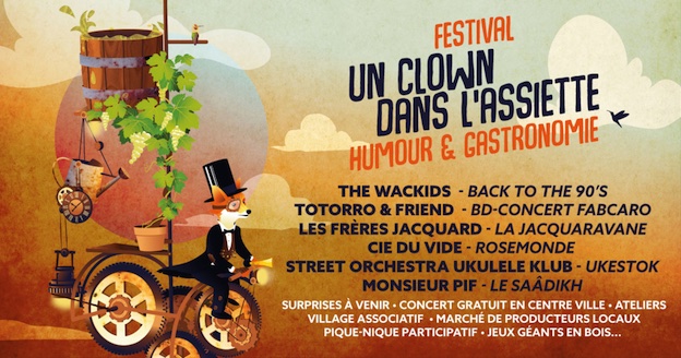 Matha, Charente-Maritime : Festival Un Clown dans l'Assiette les 18, 21 & 22 mai 2021
