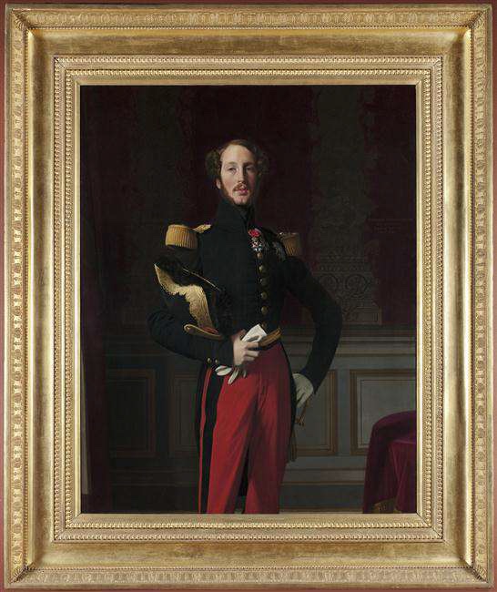 Ingres, Portrait de Ferdinand-Philippe d'Orléans, (1810-1842), 1842, huile sur toile, Musée du Louvre, Jean-Gilles Berizzi