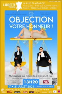 Festival Avignon 2021 au Laurette Théâtre - 16/18 rue Joseph Vernet