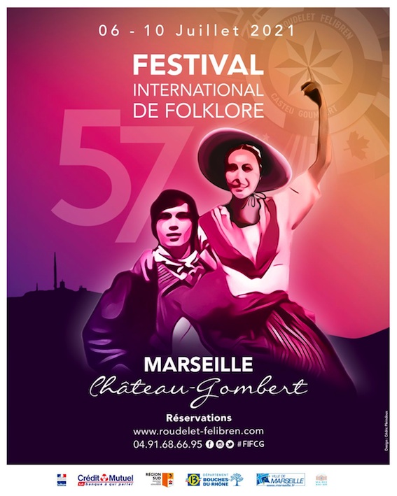 57e Festival International de Folklore de Château-Gombert du 6 au 10 juillet 2021 57e Festival International de Folklore de Château-Gombert du 6 au 10 juillet 2021