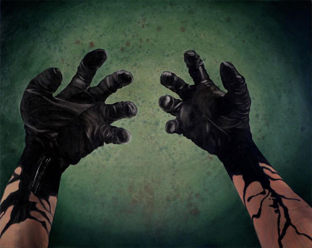 Régis Gonzalez, WTF is happening huile sur toile – 145 x 115 cm Régis Gonzalez, WTF is happening huile sur toile – 145 x 115 cm