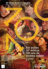 Eté indien – 10ème édition : Cent ans de cinéma Indien (1913-2013). Du 9 septembre au 30 octobre à l’auditorium du musée Guimet, Paris