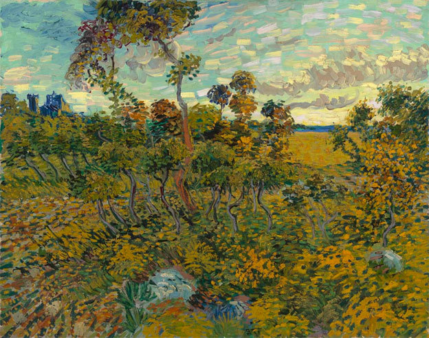 Vincent Van Gogh, Coucher de soleil sur Montmajour © musée Van Gogh, Amsterdam