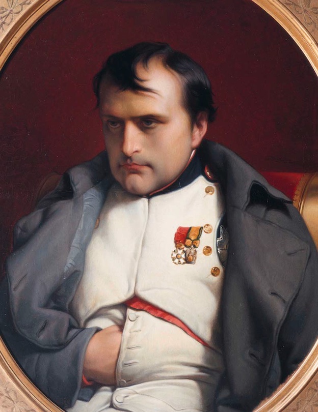 Napoléon. Paul Delaroche (1797-1856). Huile sur toile, 117 x 97 cm. Collection Palais Vivienne