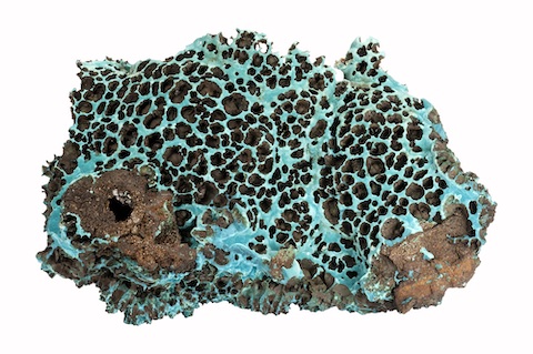 Carbo-Rosasite-Ojuela-Mapimi-Mexique, collection de minéraux de Sorbonne Université, Alain JEANNE-MICHAUD Carbo-Rosasite-Ojuela-Mapimi-Mexique, collection de minéraux de Sorbonne Université, Alain JEANNE-MICHAUD