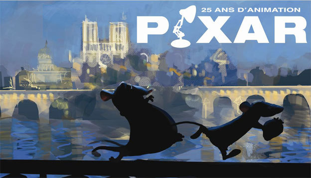 PIXAR, 25 ans d’animation, exposition à l'ART LUDIQUE-Le Musée, Paris, du 16 novembre 2013 au 2 mars 2014