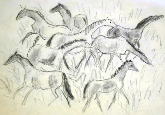 Dom Robert « Chevaux », Abbaye-Ecole de Sorèze, (81) du 16 novembre au 16 décembre 2013 Dom Robert « Chevaux », Abbaye-Ecole de Sorèze, (81) du 16 novembre au 16 décembre 2013