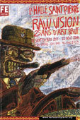 25 ans d’art brut avec la revue Raw Vision, à la Halle Saint-Pierre, Paris, de septembre 2013 à août 2014, par Jacqueline Aimar