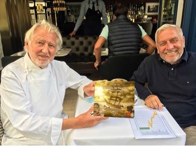 Pierre Gagnaire & Luc Corlouër © DR