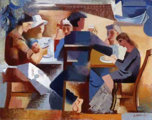 André Lhote Le déjeuner du marin, 1929 Huile sur toile, 72 x 91 cm Collection Fondation Regards de Provence © Adagp, Paris 2013
