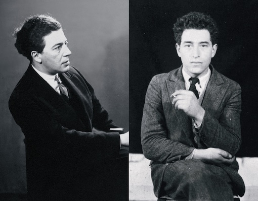 Portraits d'André Breton par Man Ray et d'Alberto Giacometti par Jacques-André Boiffard Portraits d'André Breton par Man Ray et d'Alberto Giacometti par Jacques-André Boiffard
