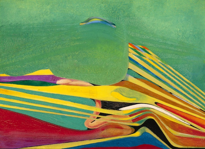 Max Ernst Paysage au germe de blé, 1934 huile sur toile, 60 x 81 cm Fondation des Treilles photo Claude Almodovar © 2021, ProLitteris, Zurich Max Ernst Paysage au germe de blé, 1934 huile sur toile, 60 x 81 cm Fondation des Treilles photo Claude Almodovar © 2021, ProLitteris, Zurich