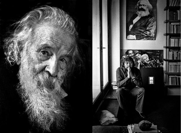 Gaston Bachelard, Roger Planchon © Rajak Ohanian