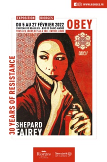 Riorges (42). Exposition Shepard Fairey « 30 Years of Resistance » du 5 au 27 février 2022 Riorges (42). Exposition Shepard Fairey « 30 Years of Resistance » du 5 au 27 février 2022