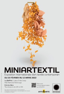 Montrouge, Miniartextil du 20 février au 13 mars 2022 Montrouge, Miniartextil du 20 février au 13 mars 2022