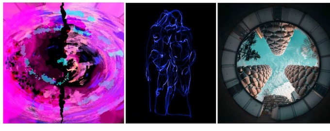 “Enigma” par Sophie Gaiardo - “William & Kate” par Etienne Eczet - “Radioactive” par Notseig “Enigma” par Sophie Gaiardo - “William & Kate” par Etienne Eczet - “Radioactive” par Notseig