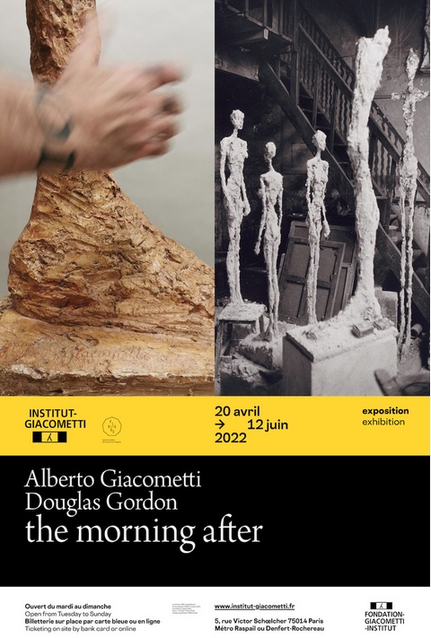 Paris, Fondation Giacometti : « Alberto Giacometti / Douglas Gordon. The morning after ». 20-04 > 12-06-2022