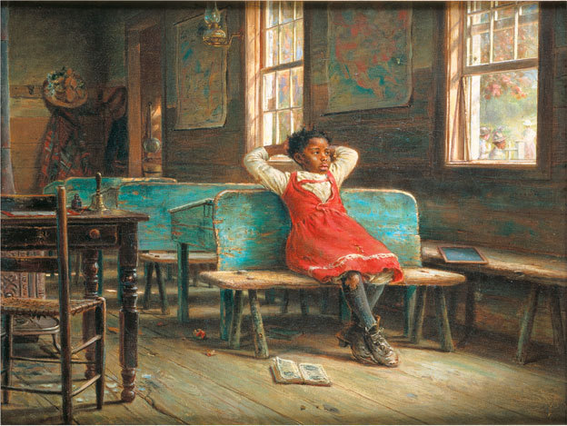 Edward Lamson Henry. Kept In, 1889 huile sur toile 34,3 x 45,7 cm Cooperstown, Collection of the Fenimore Art Museum, gift of Stephen C. Clark © Cooperstown, NY, Fenimore Art Museum, Richard Walker Edward Lamson Henry. Kept In, 1889 huile sur toile 34,3 x 45,7 cm Cooperstown, Collection of the Fenimore Art Museum, gift of Stephen C. Clark © Cooperstown, NY, Fenimore Art Museum, Richard Walker