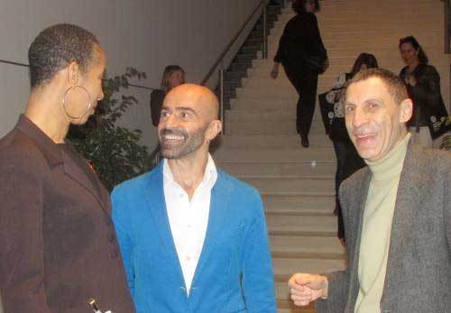 Odile Reine Adélaïde, Emio Greco et Philippe Oualid à la Mairie de Marseille,le 24 Avril 2014 © C. Da Silva