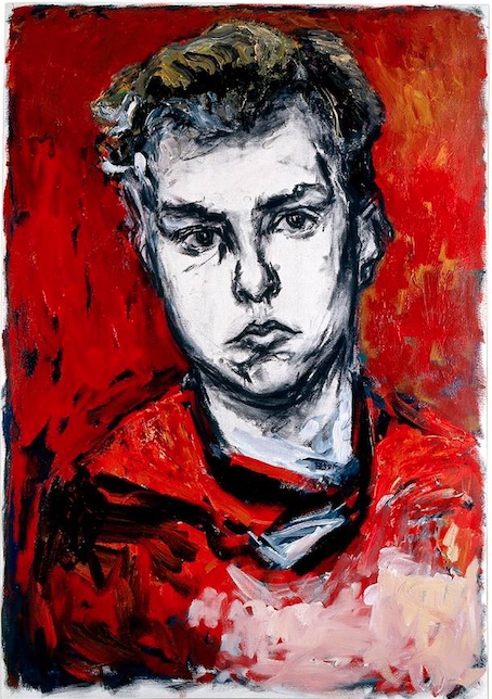 Giorda. François-Gabriel 1994, fusain et acrylique