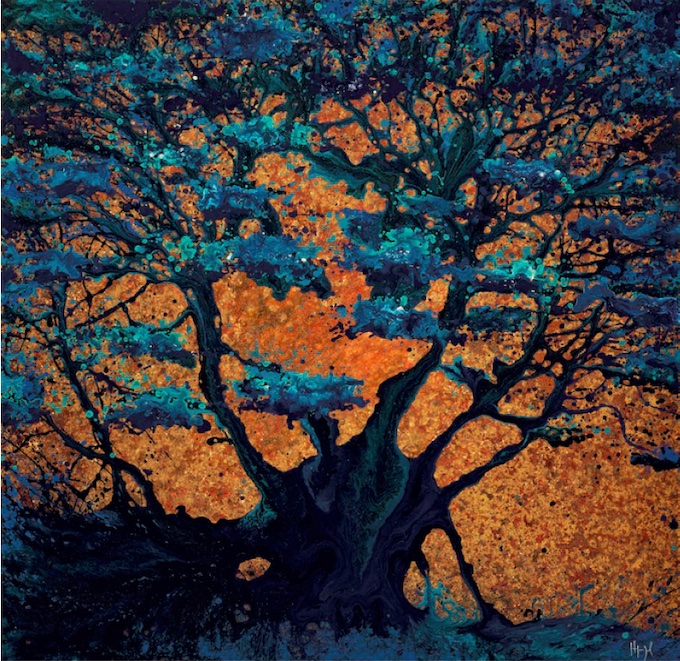 N°519 - Technique mixte. Pièce unique, 150 x 150 cm © Pierre-Luc Poujol N°519 - Technique mixte. Pièce unique, 150 x 150 cm © Pierre-Luc Poujol