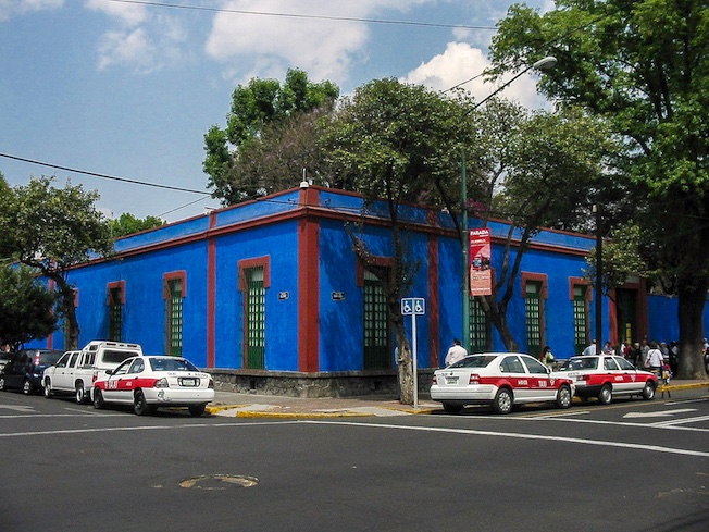 Museo Frida Kahlo in Mexico City. Photo by Thelmadatter.