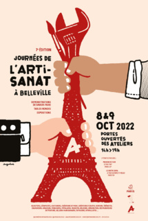 7e édition des Journées de l'Artisanat à Belleville - 8 et 9 octobre 2022
