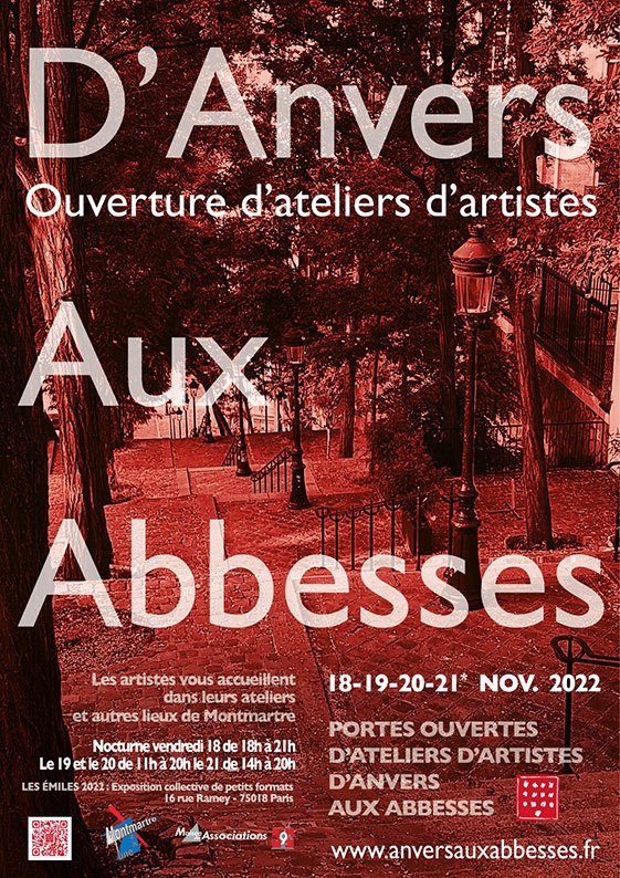 Paris, Portes ouvertes des ateliers d'artistes d'Anvers aux Abbesses