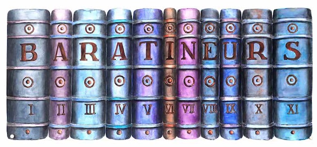 Alain Snyers, annuaire des baratineurs en 11 volumes, 2022 . Aquarelle et crayon sur papier, 100 x 70 cm Courtesy galerie Kahn © photo Alain Snyers Alain Snyers, annuaire des baratineurs en 11 volumes, 2022 . Aquarelle et crayon sur papier, 100 x 70 cm Courtesy galerie Kahn © photo Alain Snyers