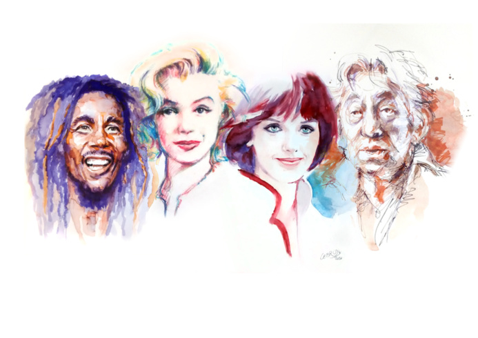 Le Rouret (06). Exposition « L’art du portrait » de Paul Lebrun. Du 15 au 22 février 2023