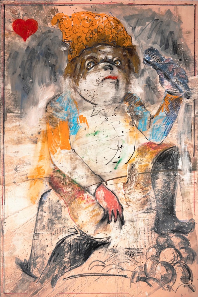 Gregory FORSTNER, FREE, 2022, 200x150 cm. Huile sur lin (@ADAGP et l’artiste)