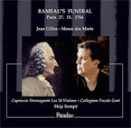 Les funérailles de Rameau mises en musique par Jean Gilles, par Christian Colombeau
