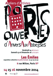 Portes ouvertes d'Anvers aux Abbesses, Paris, du 14 au 16 novembre 2014 Portes ouvertes d'Anvers aux Abbesses, Paris, du 14 au 16 novembre 2014