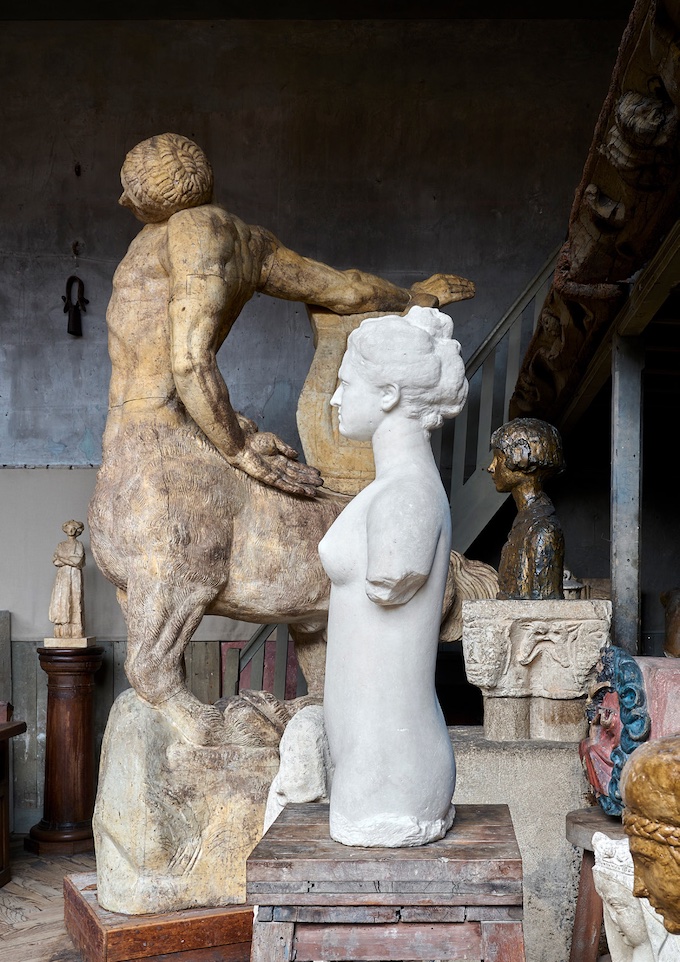 Atelier de sculpture après travaux, 2023 © Pierre Antoine