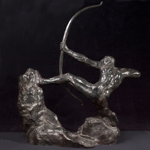 Antoine Bourdelle. Héraklès archer. Bronze, fonte @ Stéphane Piéra / musée Bourdelle / Paris Musées