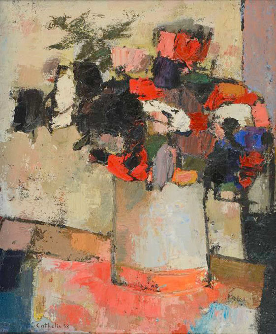 Le bouquet d’anémones, 1958