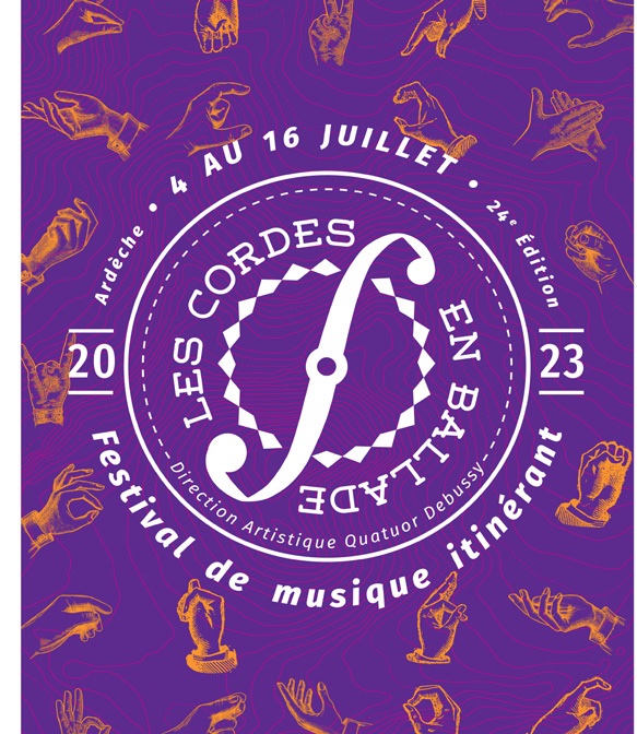 Ardèche. Festival les Cordes en ballade du 4 au 16 juillet. 24e édition Ardèche. Festival les Cordes en ballade du 4 au 16 juillet. 24e édition