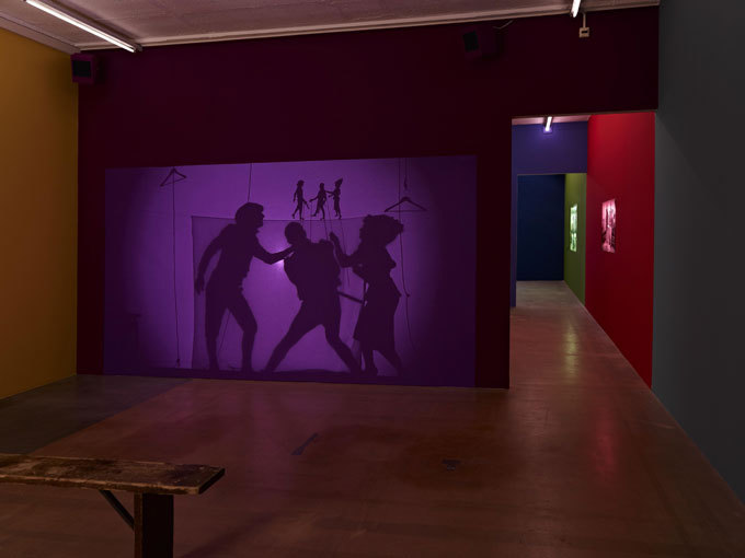 Ulla von Brandenburg, vue d’exposition, Après L'Argent, 2014 © Ilmari Kalkkinen - Mamco, Genève Ulla von Brandenburg, vue d’exposition, Après L'Argent, 2014 © Ilmari Kalkkinen - Mamco, Genève