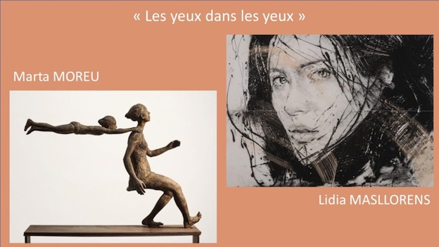 Paris, Galerie Arcturus. Expo « Les yeux dans les yeux » du 24 mai au 24 juin 2023