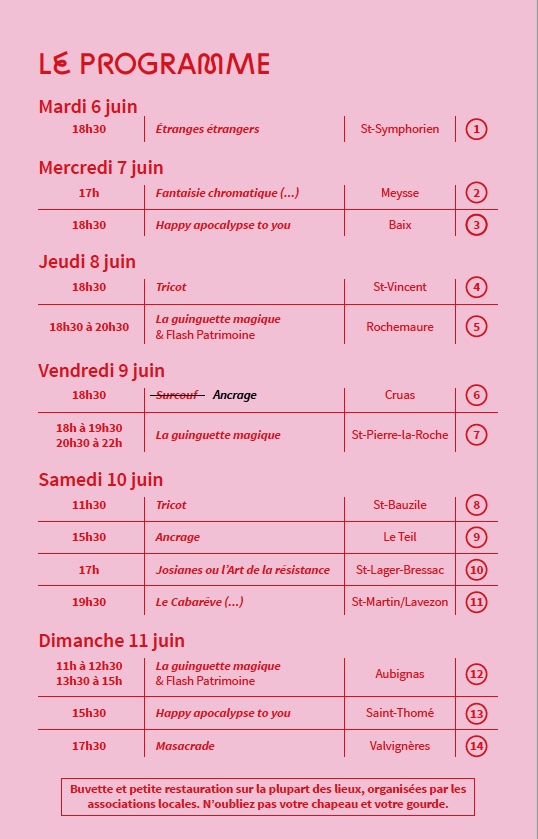 Les Préalables du Festival d'Alba - du 6 au 11 juin 2023 Les Préalables du Festival d'Alba - du 6 au 11 juin 2023