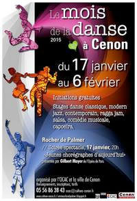 Le mois de la danse du 17 janvier au 6 février 2015 à Cenon (33)