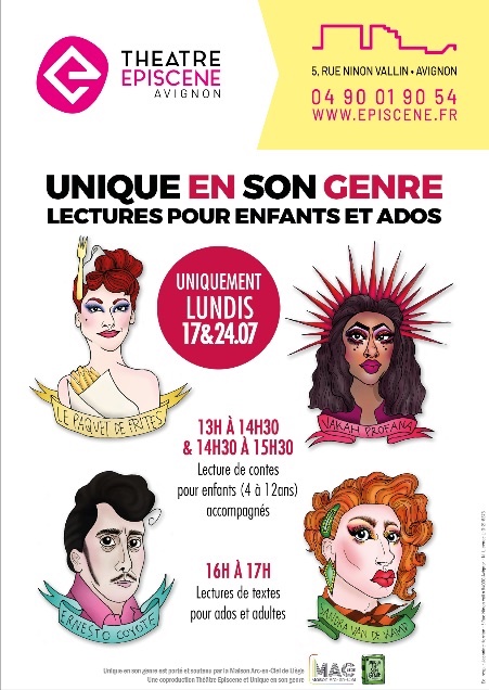 Avignon Off 2023 : Programmation d'Episcène pour le off 2023 ! Avignon Off 2023 : Programmation d'Episcène pour le off 2023 !
