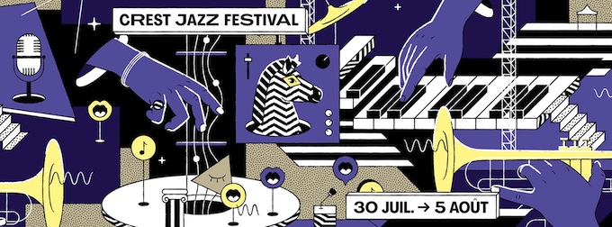 Crest Jazz Vocal 2023 - le programme du 30/7 au 5/8/23