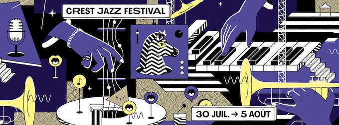 Crest Jazz Vocal 2023 - le programme du 30/7 au 5/8/23 Crest Jazz Vocal 2023 - le programme du 30/7 au 5/8/23