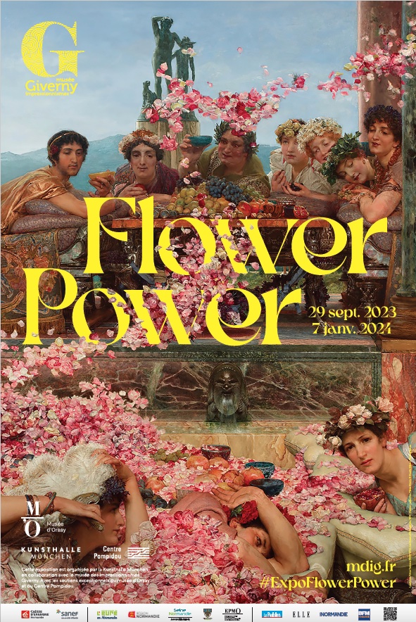 Giverny, Musée des impressionnismes : exposition Flower Power, 29 septembre 2023 au 7 janvier 2024