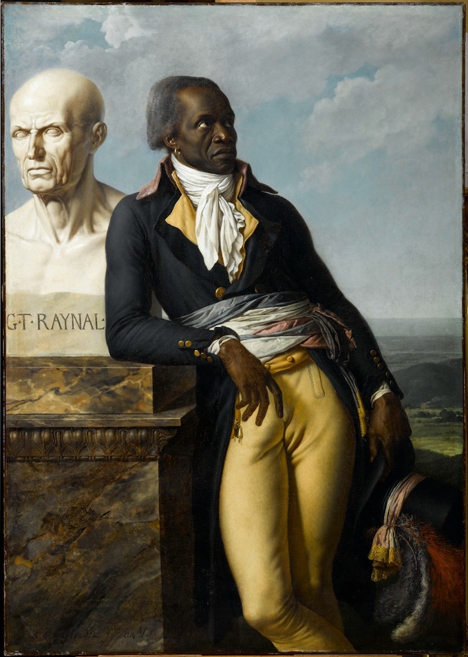 ￼Jean-Baptiste Belley, député de Saint- Dominique à la Convention (1747-1805), 1797 Anne-Louis Girodet de Roussy-Trioson Huile sur toile, 112 x 159 cm. © RMN-Grand Palais / Gérard Blot