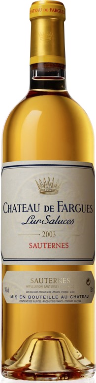 Lur Saluces, Château de Fargues : Coffret Cadeau Noël Château de Fargues