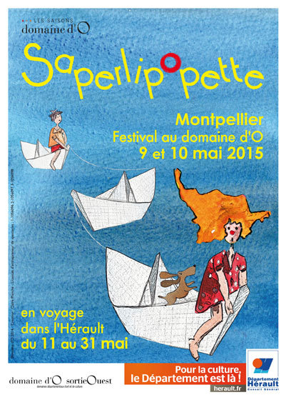 festival "Saperlipopette", festival jeune public du 9 au 31 mai 2015, Domaine d'O à Montpellier