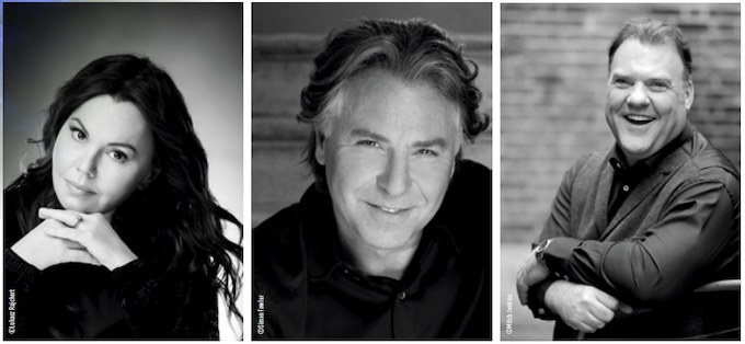 Aleksandra Kurzak, Roberto Alagna, Bryn Terfel © DR Aleksandra Kurzak, Roberto Alagna, Bryn Terfel © DR